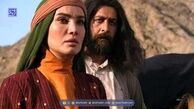 «متین ستوده» همسر کامران تفتی در اتاق گریم سریال «مهیار عیار»؛ سال 1403