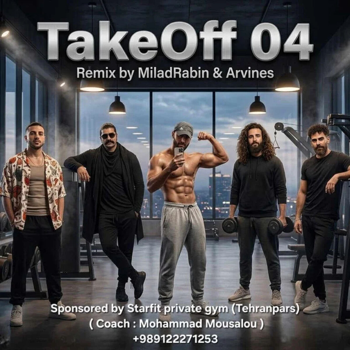 دانلود ریمیکس باشگاهی Take Off 4 از مهراد جم و احسان دریادل و معین زد و مهدی دارابی