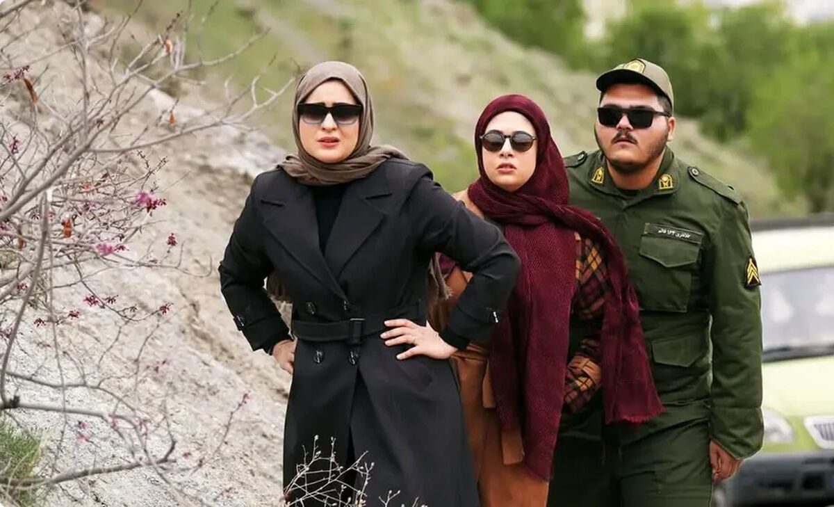 سفر در زمان؛ «مرجان و نسیم» در پشت صحنه سریال صفا با خانواده