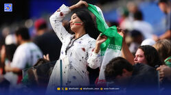قاب امروز| تماشاگران ایرانی در استادیوم سوفای لس‌آنجلس
