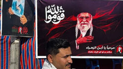 نجف و کربلا در آستانه مراسم تشییع رهبر شهید + تصاویر