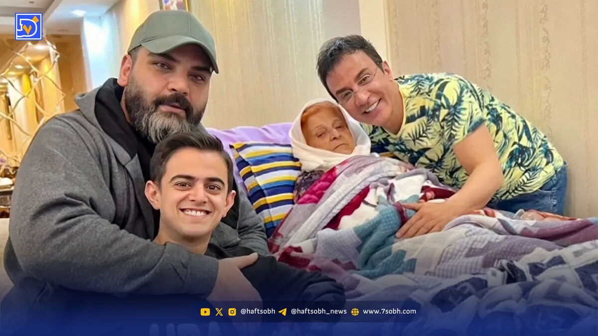 پیام تسلیت امیرمحمد در سوگ مادر عمو پورنگ