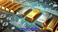 زنگ خطر برای نقره؛ آیا طلای گرانبها بازار را در دست می‌گیرد؟