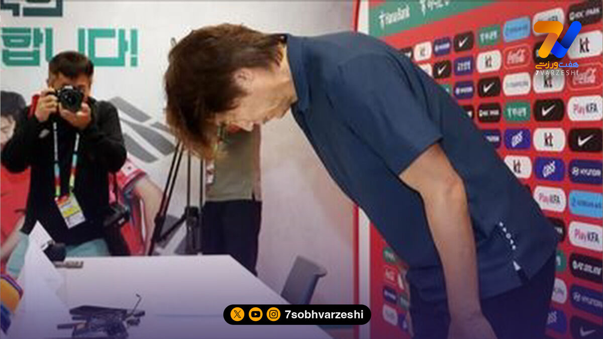 سرمربی کره جنوبی با ماسک فرار کرد!