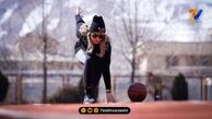 نگاه ورزشی | فائزه دختر بلند قامت بسکتبال