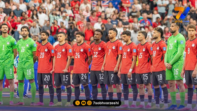 گل اول ایران به مصر توسط رامین رضائیان