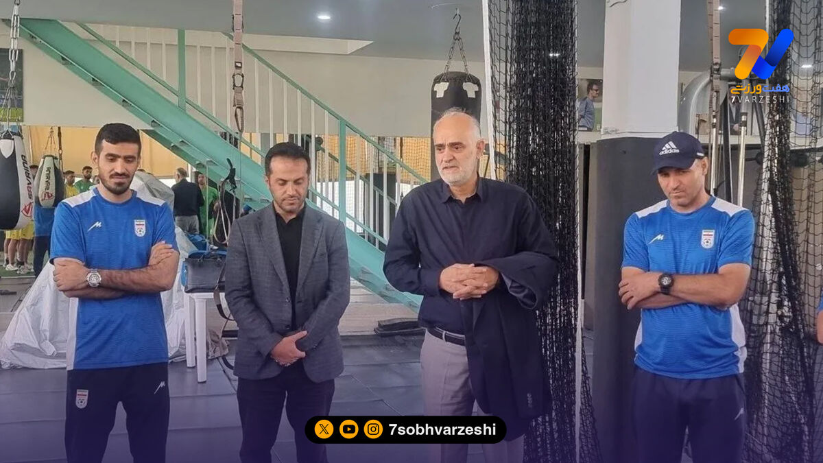 حضور مهدی محمدنبی در اردوی تیم ملی فوتبال ساحلی