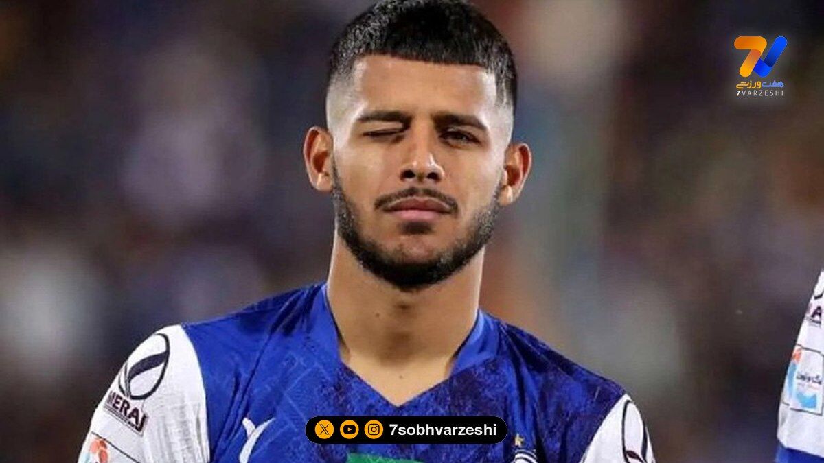 عکس تلخ از ماشین لوکس مهدی قایدی که مچاله شد