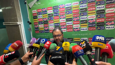 محمودآبادی: بازیکنان با وجود دوری از تمرین، کار بزرگی مقابل پرسپولیس انجام دادند