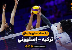 خلاصه والیبال ترکیه 1 - اسلوونی 3