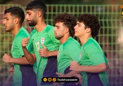 آخرین تمرین تیم ملی جوانان پیش از نبرد با فجرسپاسی